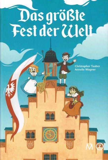 Das Foto zeigt das Cover des Comics Frankfurt 1742 Das größte Fest der Welt 